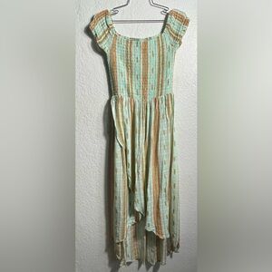 American Rag off shoulder sleeve western print dress Size Medium
